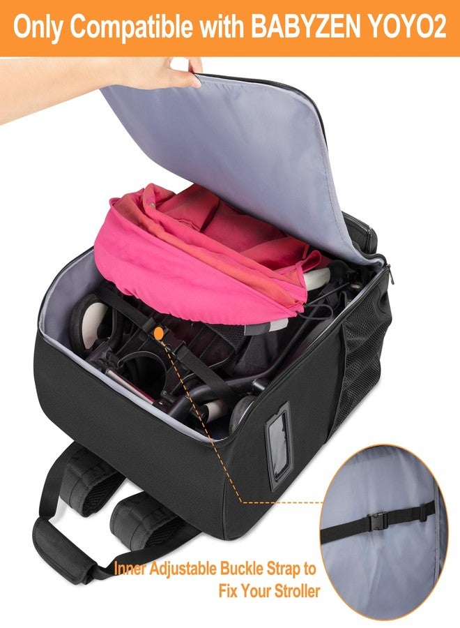 GRAOSO Stroller Backpack Compatible with BABYZEN YOYO2, Patented Design - Image 2